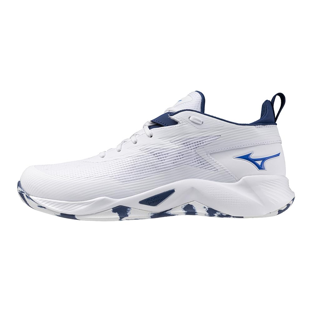 

Basketball Shoes Wave Transistor Bash Basketball Indoor Club Activities White x Blue cm [Mizuno] 27.5 2.5E
