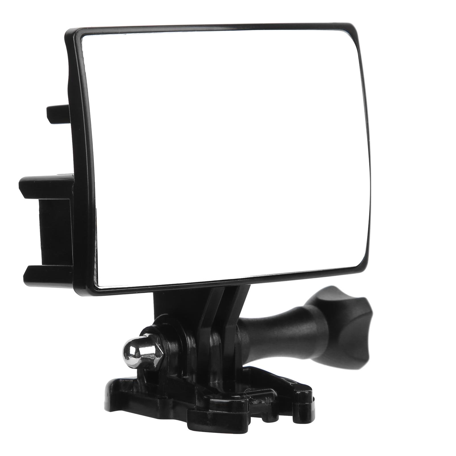 

SheIngKa Action Camera Selfie Flip Screen Mirror with Cold Shoe Mount for Vlogging