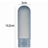 60ml Tragbare Plastiktuben Abfüllflasche Zylindrische Squeeze-Flaschen Reisekosmetik Leere Flasche für Shampoo und Duschgel
