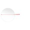 Car Universal 2pcs Transparent Engine Ignition Start Stop Switch Push Button Sticker Cover Trim Invisible Protective Film