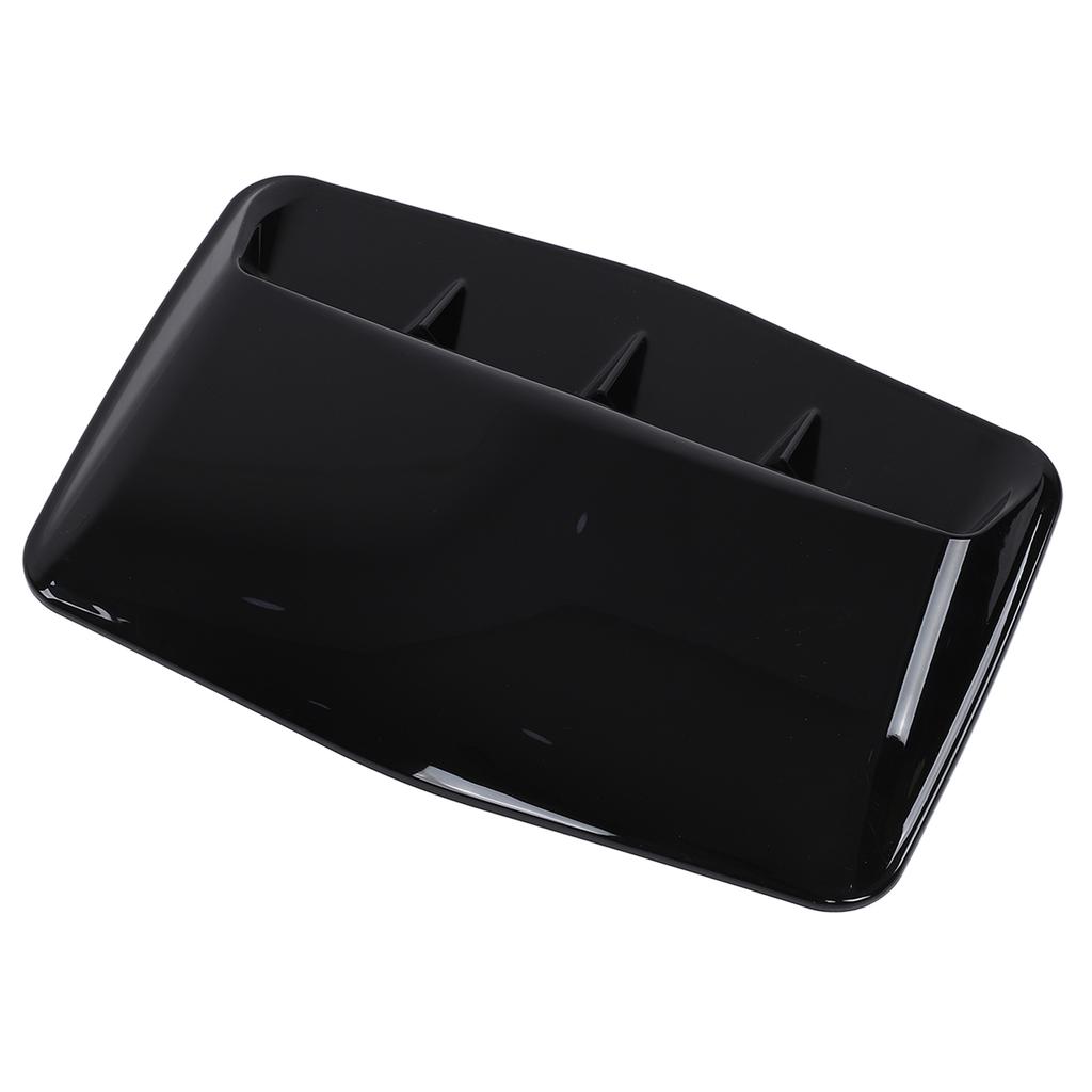 Car Hood Scoop Cowl ABS Vent Decorative Cover with Tape for Automotive Modification