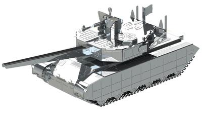 Metal Time Workshop Non-Scale Oplot T-84 Metal Precision Kit MTW058