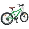 Bicicletă pentru Copii 24 Inch 6 Viteze pentru Vârstele 8-12 Verde