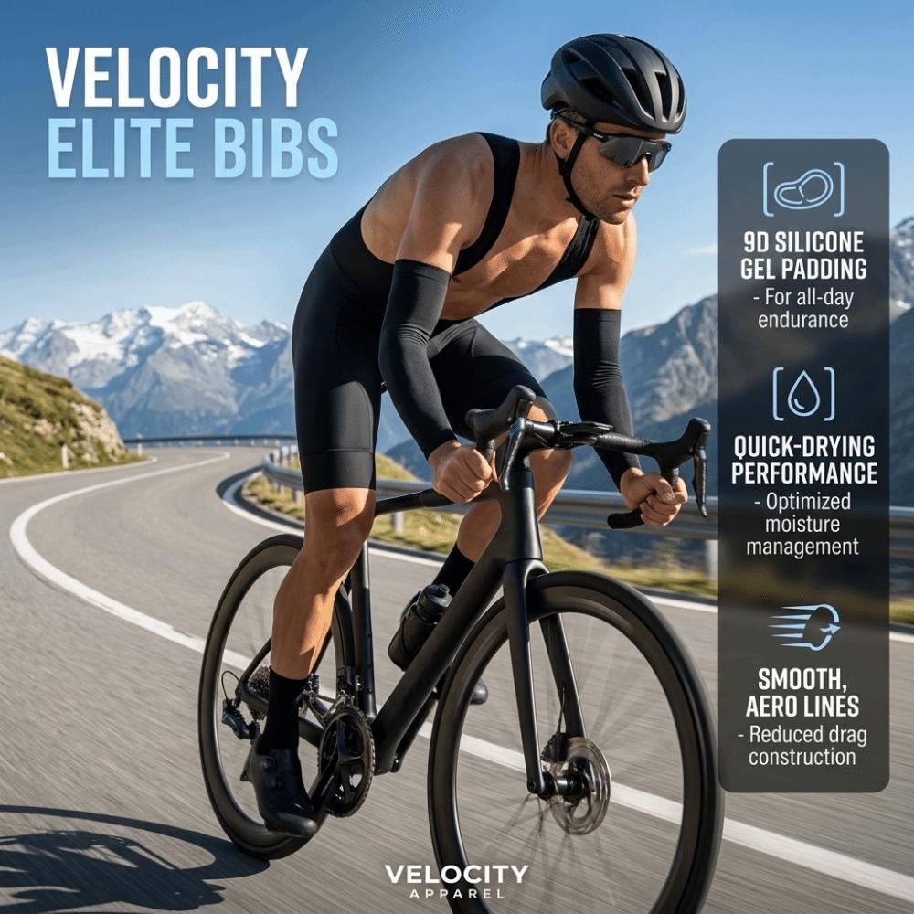 Salopette da Ciclismo Senza Cuciture Imbottitura 9D Pro Pantaloni da Ciclismo MTB Neri da Uomo Bici Gravel