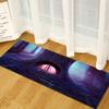 Warm Heart Tree Hole Entrance Door Door Mat Kitchen Bathroom Non-Slip Floor Mat Living Room Bedroom Absorbent Carpet