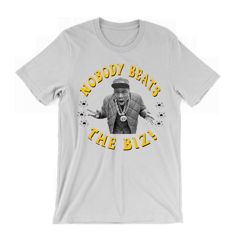 Biz Markie T-Shirt - Nobody Beats The Biz Cold Chillin  Just A Friend 90s hip ho Unisex T-Shirt XXL