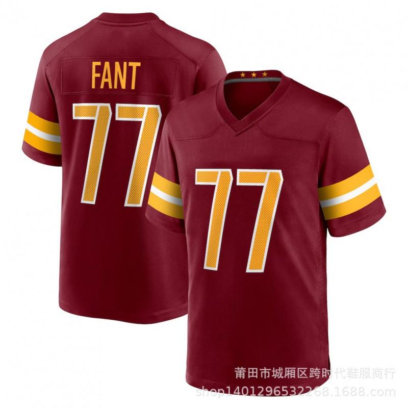 Washington Commanders NFL Football Jersey Terry McLaurin 17 Authentic Style Fan Apparel Men