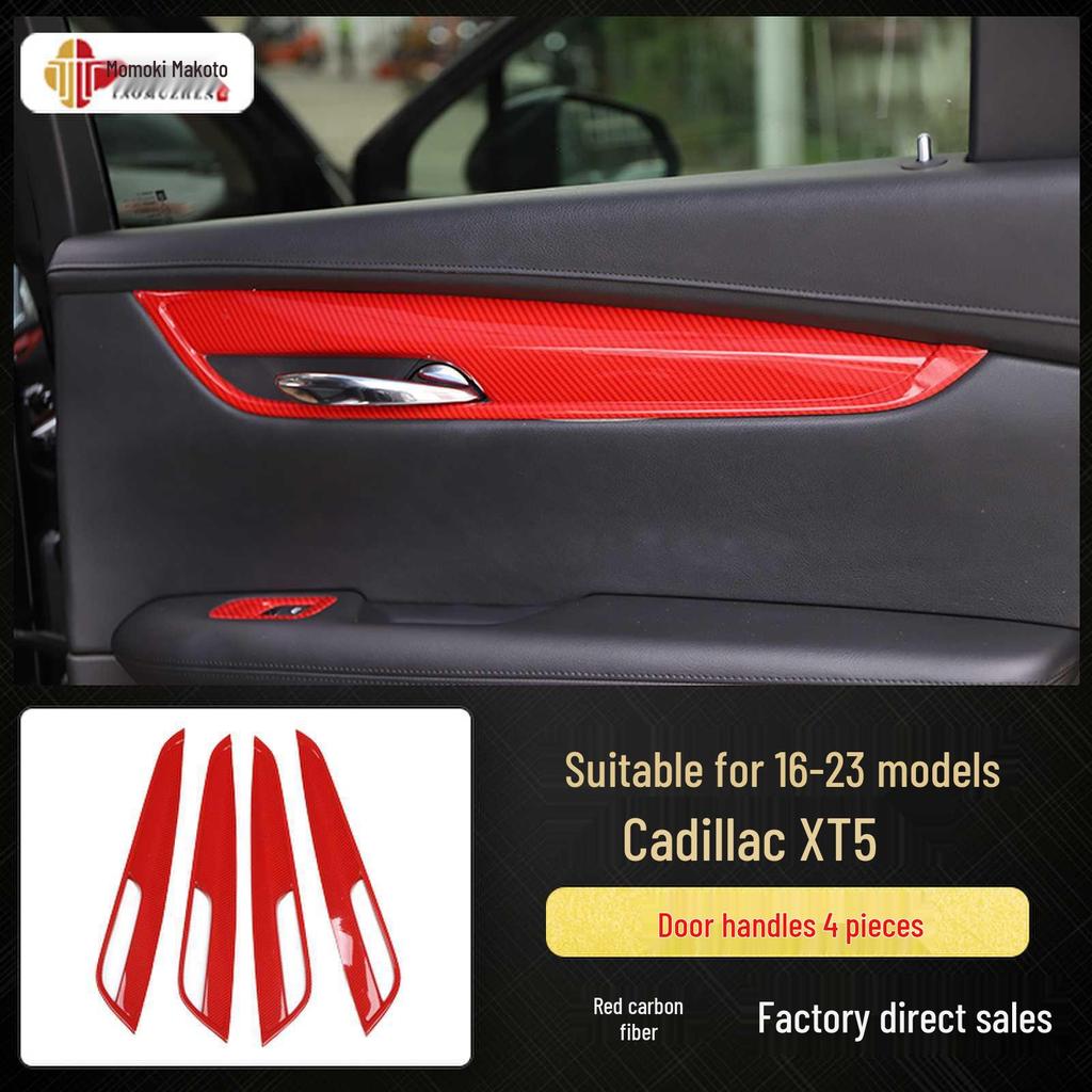 XT5 Kohlefaser-Imitation Pfirsichholz Mittelkonsolenverkleidung (2016-23)