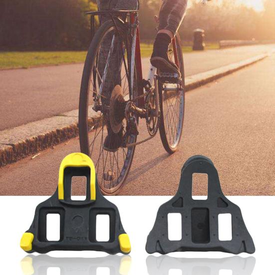 1Set Bicicletă Rutieră Bicicletă Autoblocant Clipless Pedală cu Flotație Set Crampoane pentru Shimano