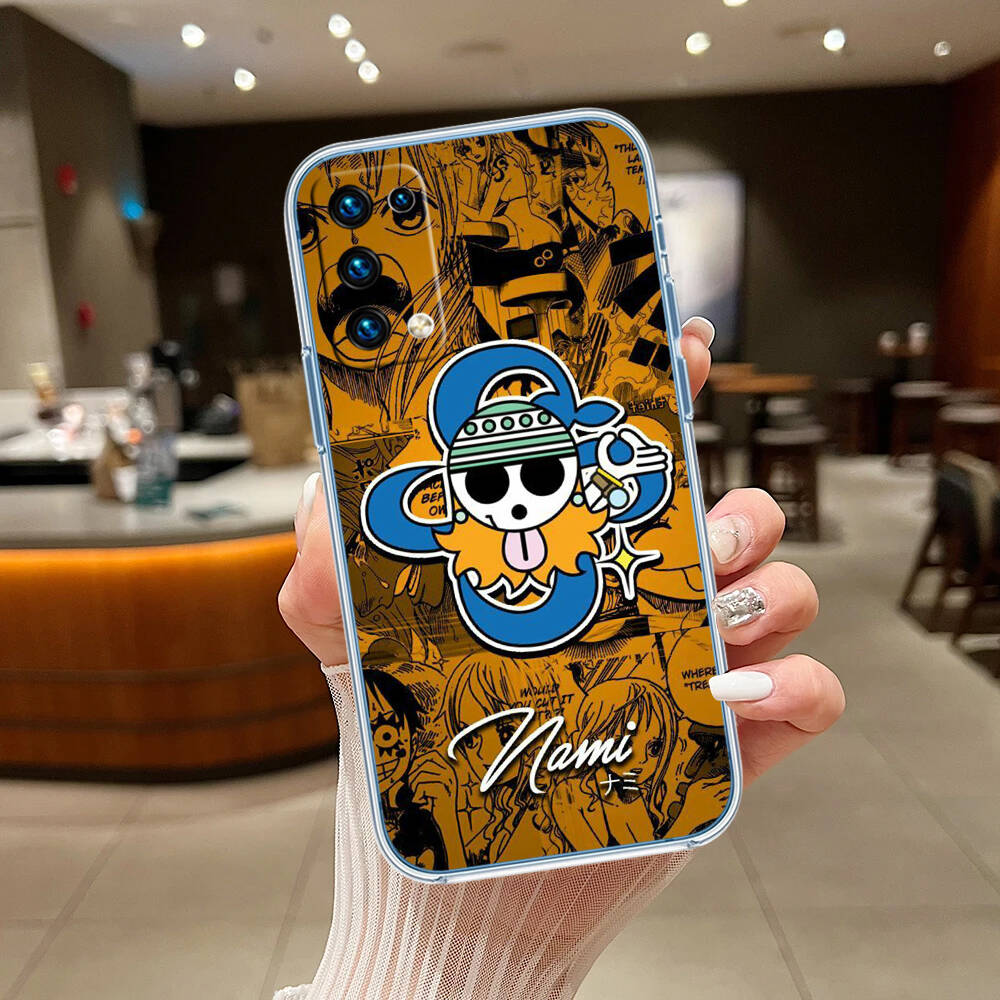 One Piece Nami Phone Case for Motorola Edge 20 30 S30 40 50 Fusion Lite Plus Pro Neo Ultra One Hyper Power Action Zoom Macro Vision
