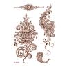 Waterproof Tattoo Stickers Middle Eastern Lace Temporary Tattoos for Women Adults Adhesive Body Art Stickers