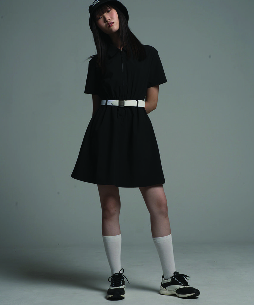 Seukasgolpeu Midtown Field Dress [Black]