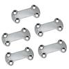 1/2/5PCS Marine Boat Belt Cam Buckle Plate Stainless Steel Durable Strap Fixing Cam Buckle For Sailing Yacht Accessories