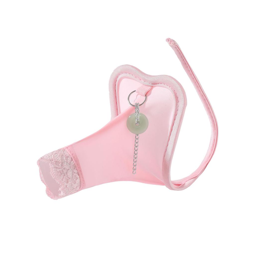 Men's Fun Panties National Style Chain Design Perspective Men's C-Pants Charming Sexy Men's Underwear Batch