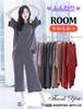 Beatgos 5A Lockeres Niedliches Set für Frühling und Sommer Stahlgrößen Damen Pyjama, Loungewear, Antibakteriell, Passform, Modal, (612 Grau, M-L)