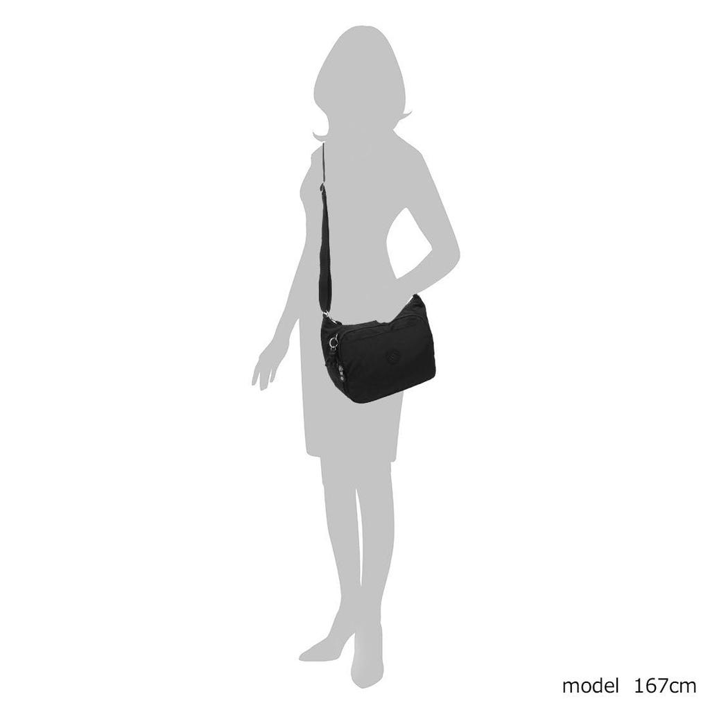 Kipling Kai 7L Shoulder KI2587 P39 Bag, Black, Women's, [Used]