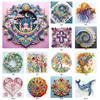 Abstract Special Shape Quilling DIY Partial Drill Diamond Art Kit 30x30cm Crystal Diamond Art for Adults Home Wall Decor