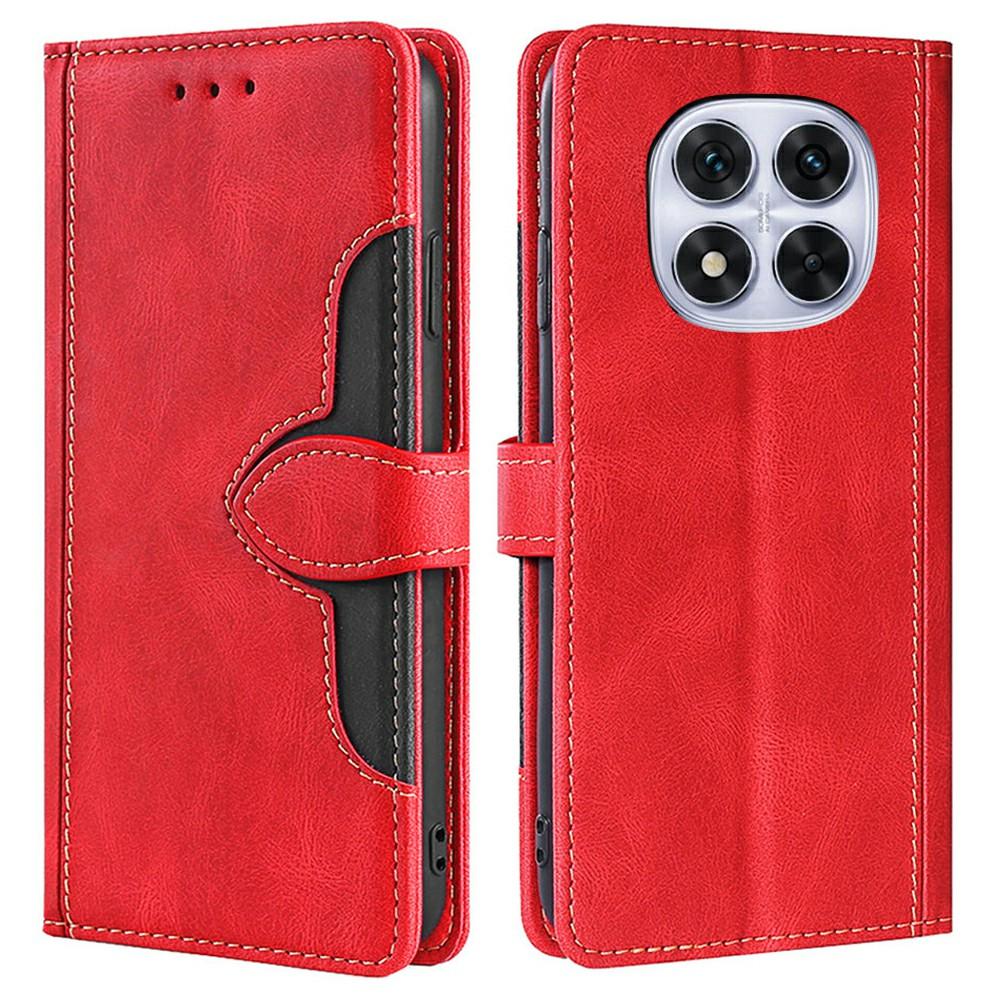 Leather Case For Xiaomi Redmi Note 14 Pro 5G/Note 14 Pro+ 5G/Poco X7 5G Wallet Phone Cover with Straw Hat Magnetic Clasp