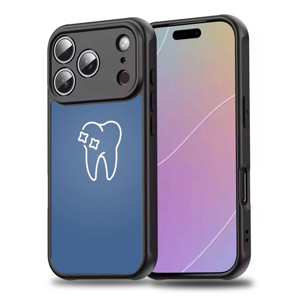 Dentist T-Teeth Tooth For iPhone 11,12,13,14,15,16,17,Pro,Max,Plus,Mini,SE4,E Phone Case Magnetic For Magsafe Wireless
