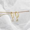 Fashion Creative Korean Style Sweet Lovely Diamond Star Earrings Jewelry Gift For Girls