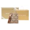MICHAEL KORS Gigi Fabric Tote Handbag Mini Women's Beige & Yellow & Brown 32F3G3GC4J-969