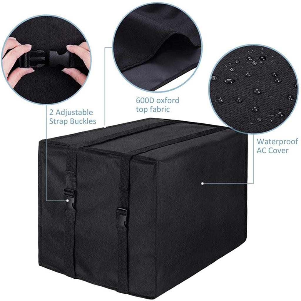 Home Air Conditioner Protective Cover Dust-proof Waterproof AC Cover Outdoor Window AC Protection Cover Easy to Use