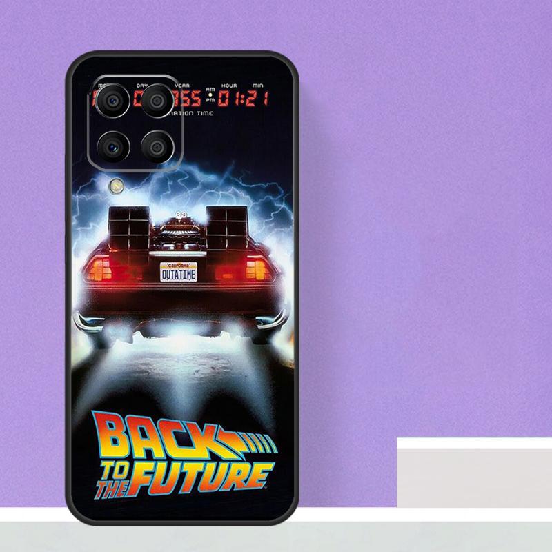 Back To The Future Time Machine For Samsung Galaxy M12 M32 M52 M14 M34 M54 M21 M51 M31 M30s M20 M15 M55 M13 M33 M53 Case