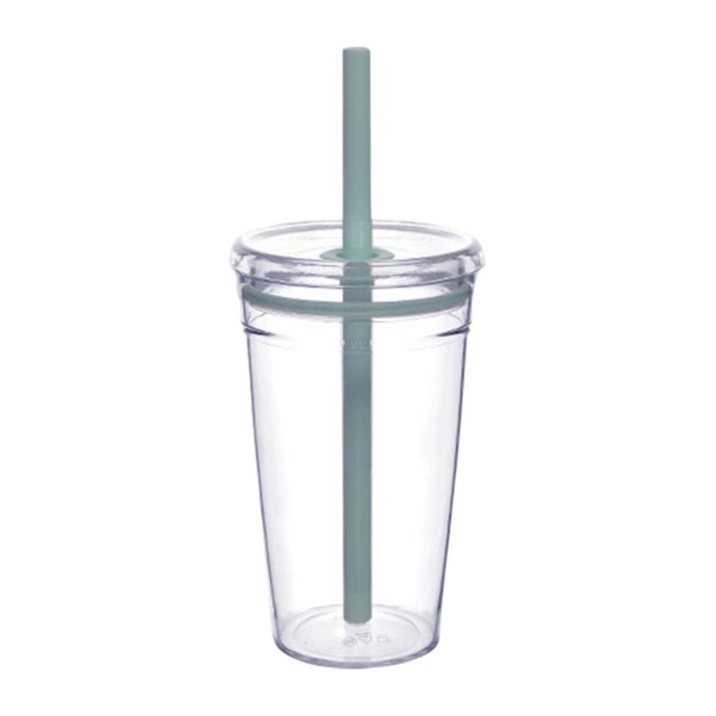 Pahar cu Pai – Ton Macaron Pahar Portabil pentru Băut pentru Uz Zilnic