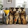 African Women Blanket Flannel Blanket for Bed, Sofa, Camping, Hiking, Picnic Essentials, Gift for Family Fan Gifts