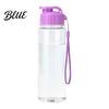 Leak-proof Water Bottle Sports Bottle with Flip Lid And Lanyard Portable PET Office Daily Jug Cup Lightweight Fitness Jug for Gym School Students