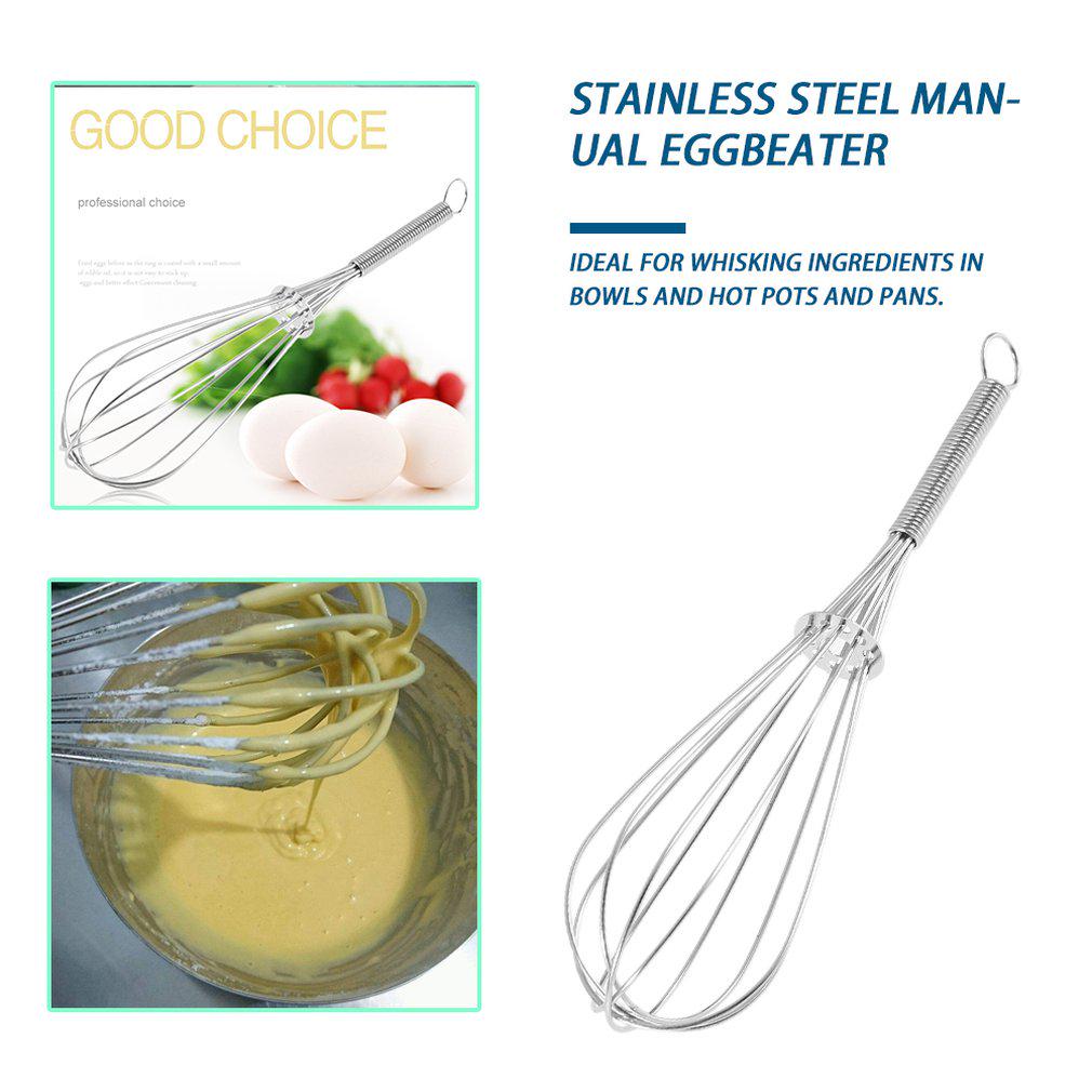 

Ручной венчик из нержавеющей стали, кухонный миксер, воздушный шар, желтки, взбивалка для молока, посуда