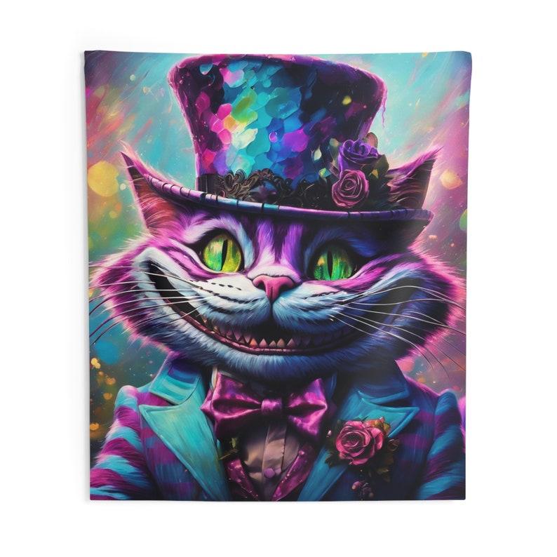 cat tapestry 75x100