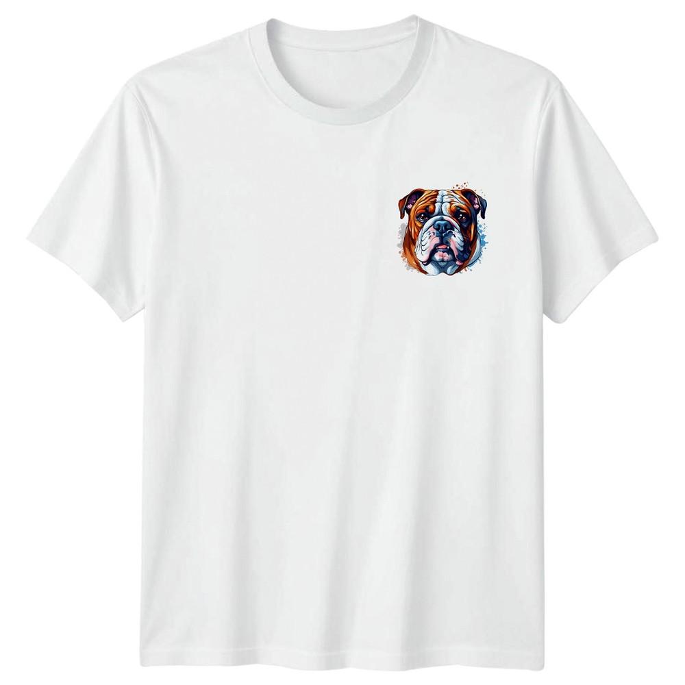 Bulldog Dog Animals Unisexs TShirt Unisexs Tee Graphic Unisex Top S