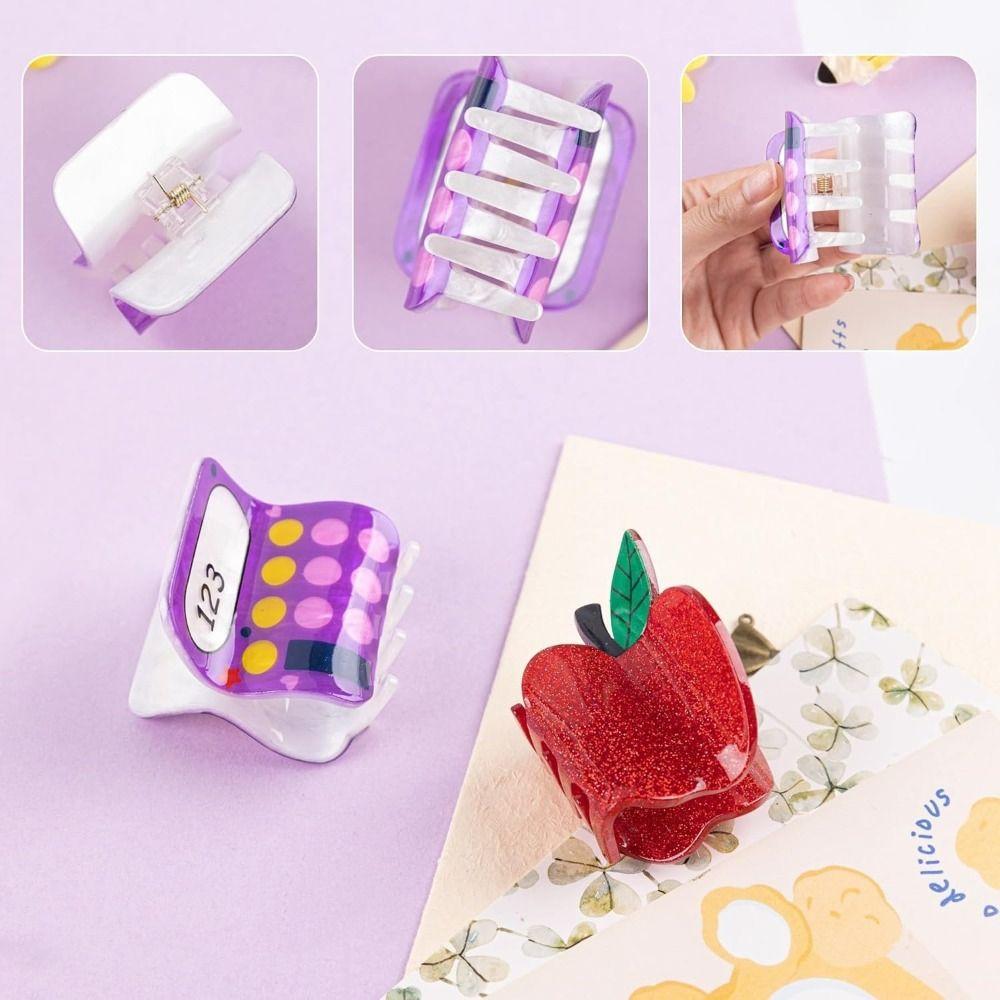 Cartoon Hair Claw Clip Pencil Headwear Cute Barrettes  Hair Accessories