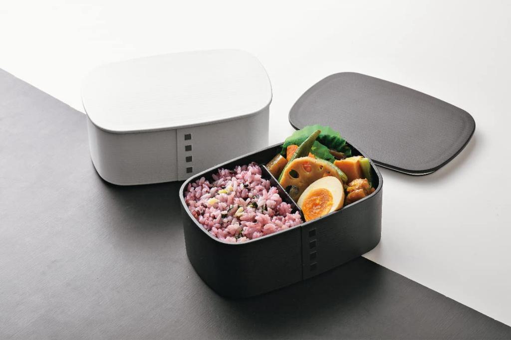 Tatsumiya Wappa Lunch Matte 309133 Single-Tier Box, 700mL, Black, Tatsumiya, CODE