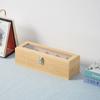 5/9 Grids Jewelry Organizer Wooden Tea Box Holder Tea Bag Storage Boxes  Kitchen Bar