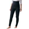 Belle Maison Warm Cotton Blend Leggings with Belly Size M Women's Warmer, Hotcot, Black,