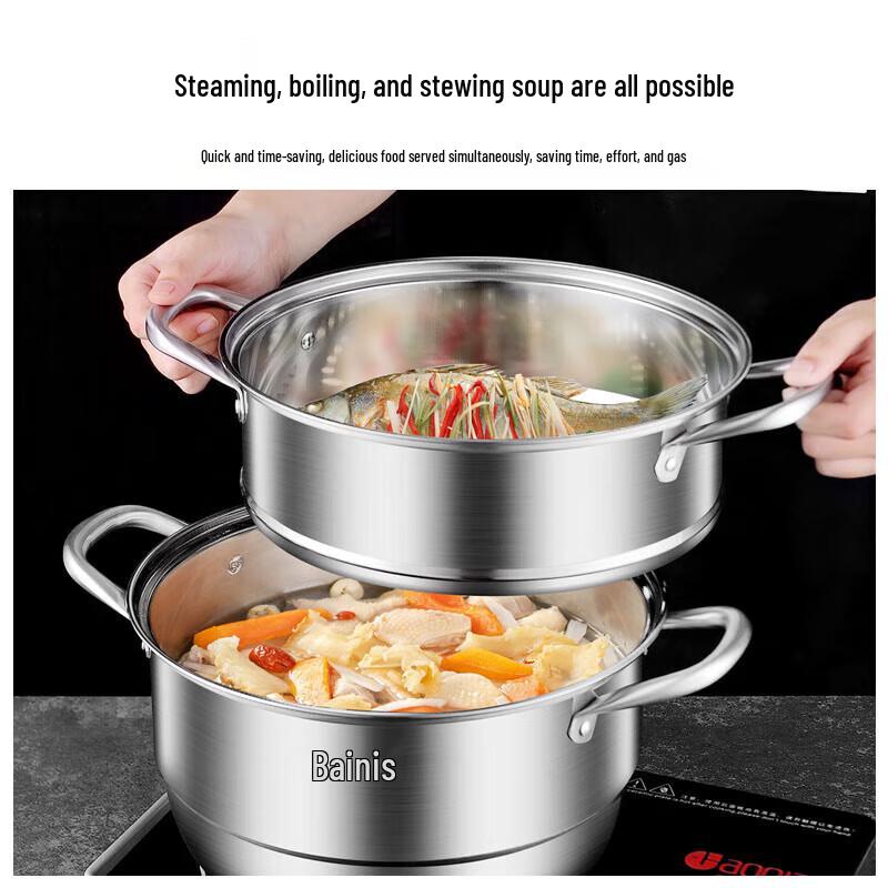 Bohnice Friedberg 3-stufiger Dampfkochtopf