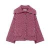 European American Style Women's Fashion Casual Loose Versatile Knit Cardigan Coat