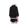 Fear of God Essentials SS24 3/4 Sleeve Polo Shirt Black Men 192SU244400F