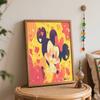 Disney Oil Painting Kit Canvas Romantic Valentine DIY Home Decor Gift