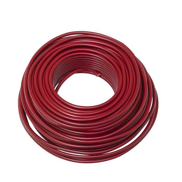 H07V-U Electrical Wire 2.5mm² Red - 25m - Zenitech