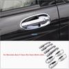 Car Styling Exterior Sticker Door Handle Frame Gate Bowl Cover Accessories For Mercedes-Benz V Class Vito Viano Metris 2024 +