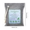 Bambuskohle Luftreinigungsbeutel 2x200g Nature Fresh Luftreinigerbeutel Wiederverwendbarer Geruchsabsorbierer Feuchtigkeitsabsorbierer für Auto Schrank
