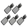5pcs Twist Combs Ergonomic Perm Curling Hair Dreadlocks Twist Combs for Men Hair Styling