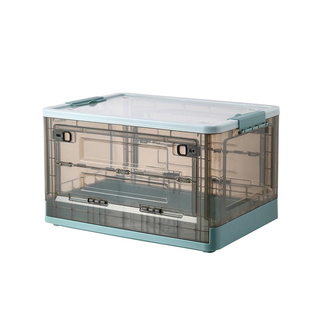Multi-purpose Folding Storage Box Double Door Large-capacity Packing Toys Clothes Books Organizer With Cover