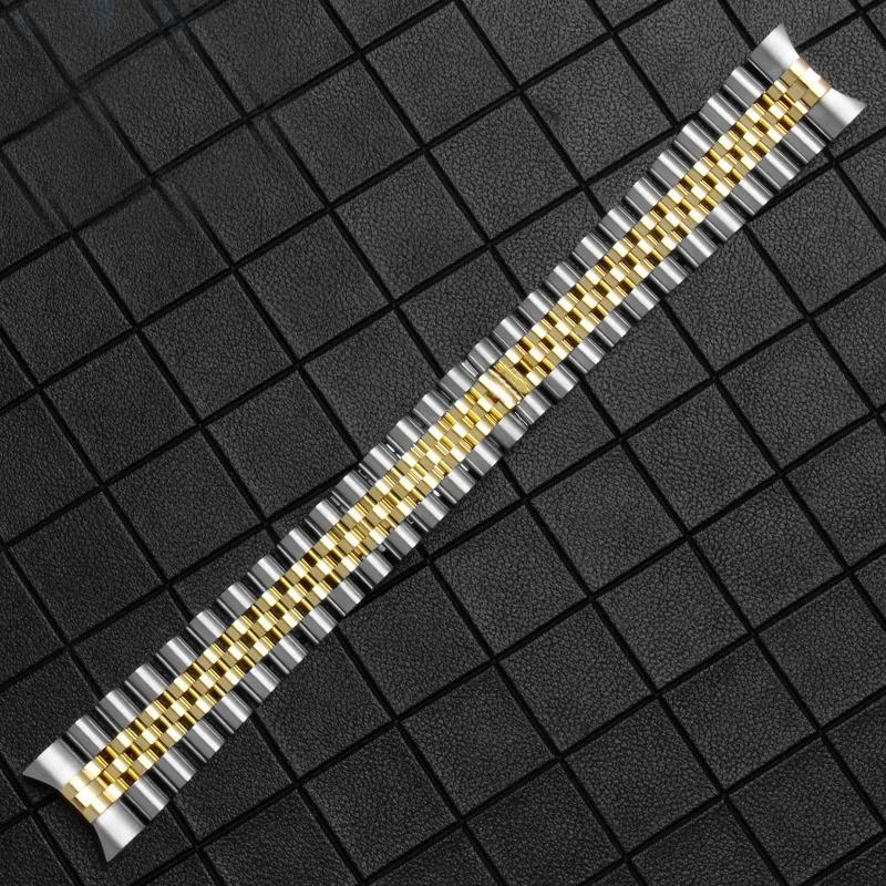 Watch Bracelet 20mm 21mm Sports For Rolex DATEJUST DAY-DATE OYSTERPERTUAL DATE Steel Strap Men and Women Watchbands