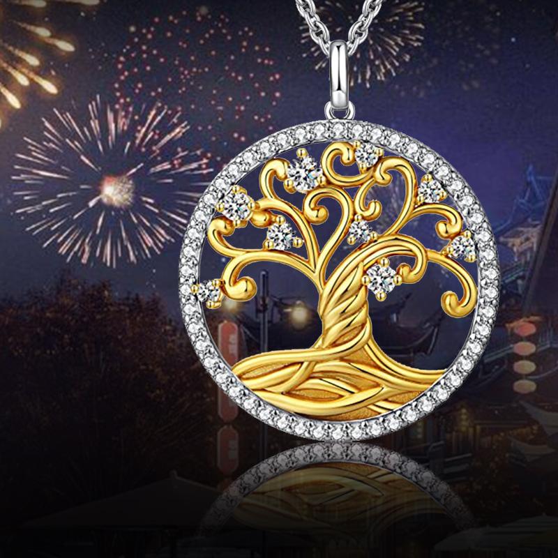 

Модное ожерелье с подвеской, креативное Древо жизни, элегантное