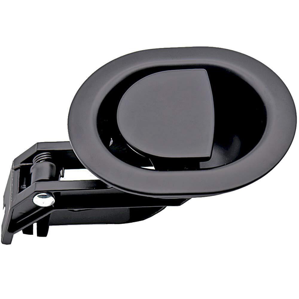 2× Replacement Release Lever Handle Black Universal For Sofa Couch 5mm Cable End