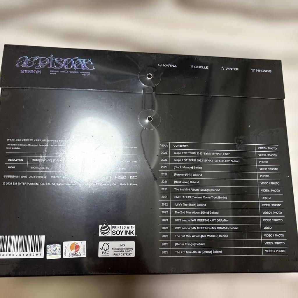 [USED] episode SYNK1 - K-POP CD